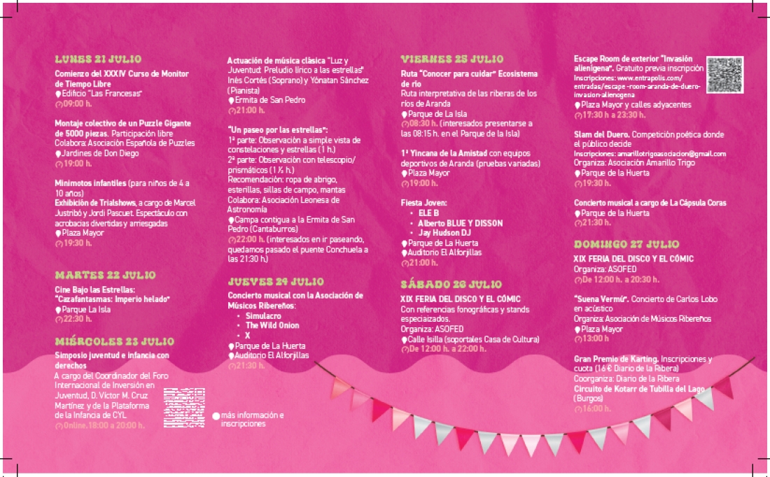 PROGRAMA SEMANA JOVEN 2025