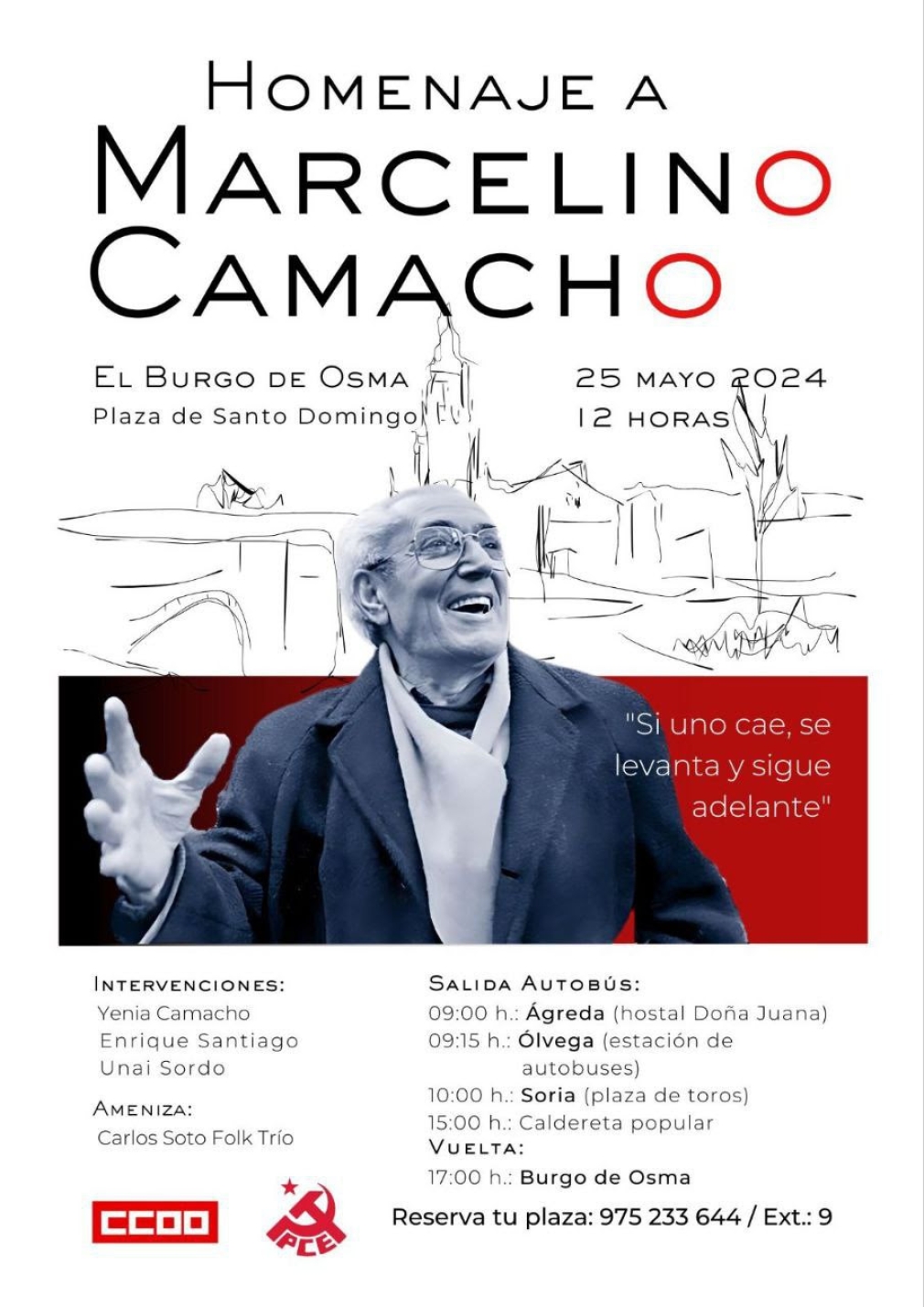 HOMENAJE A MARCELINO CAMACHO