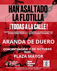 VOLVEMOS A LAS PLAZAS: HAN ASALTADO LA FLOTILLA
