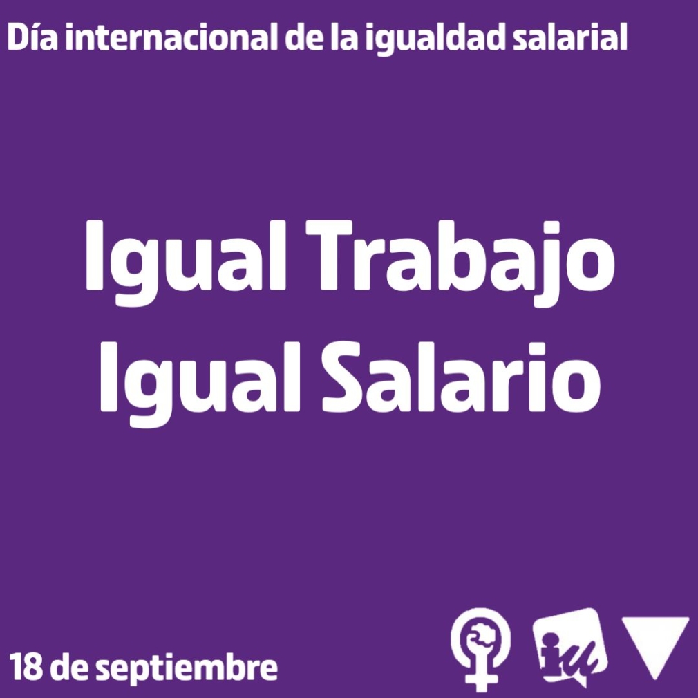IGUAL TRABAJO, IGUAL SALARIO