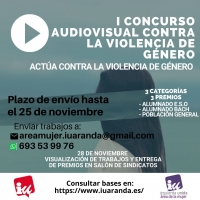 BASES DE LA CONVOCATORIA DEL I CONCURSO AUDIOVISUAL “ACTÚA CONTRA LA VIOLENCIA DE GÉNERO”