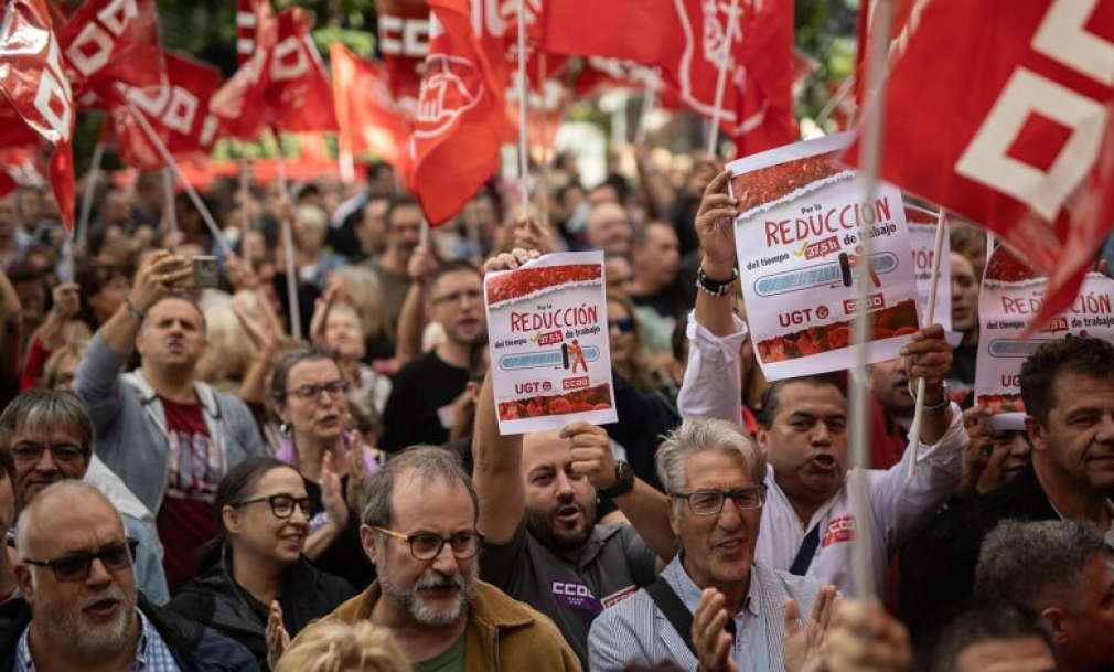 MOVILIZACIONES A FAVOR DE LA REDUCCIÓN DE JORNADA