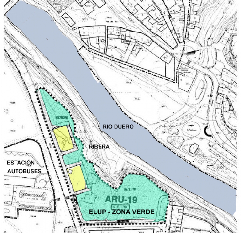 EL AYUNTAMIENTO DE ARANDA RENUNCIA A LA ZONA VERDE DE LA QUINTA JULIA Y AL 10% DEL PRAU CENTRO CÍVICO