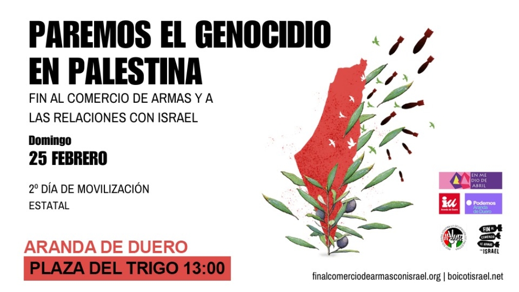 PAREMOS EL GENOCIDIO EN PALESTINA