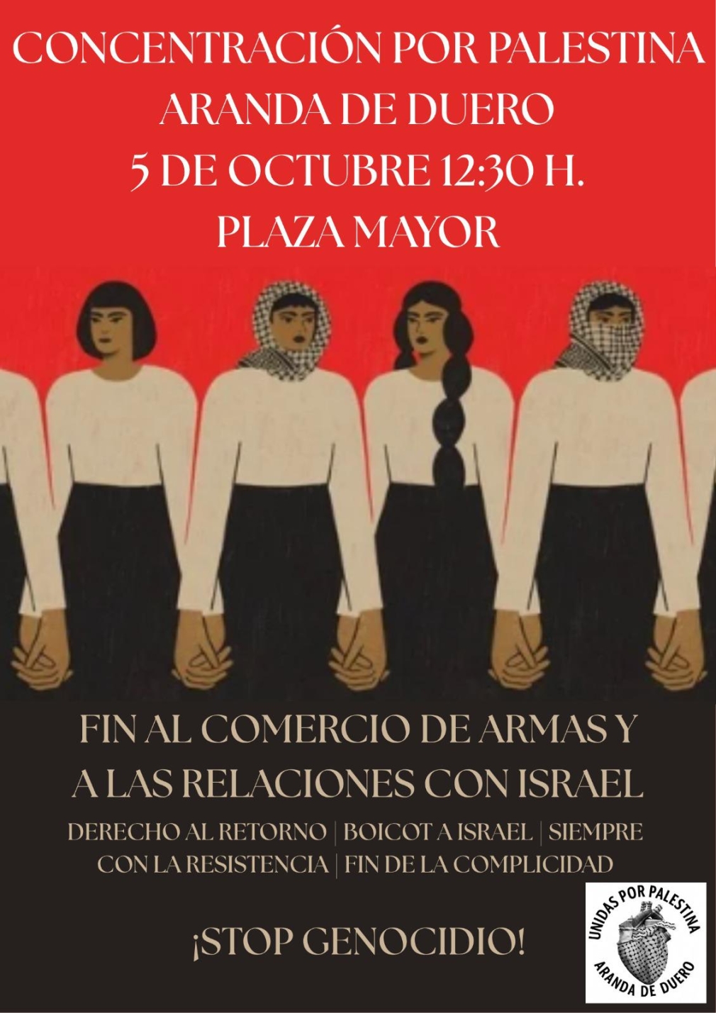 POR EL FINAL DEL COMERCIO DE ARMAS CON ISRAEL