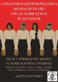 POR EL FINAL DEL COMERCIO DE ARMAS CON ISRAEL