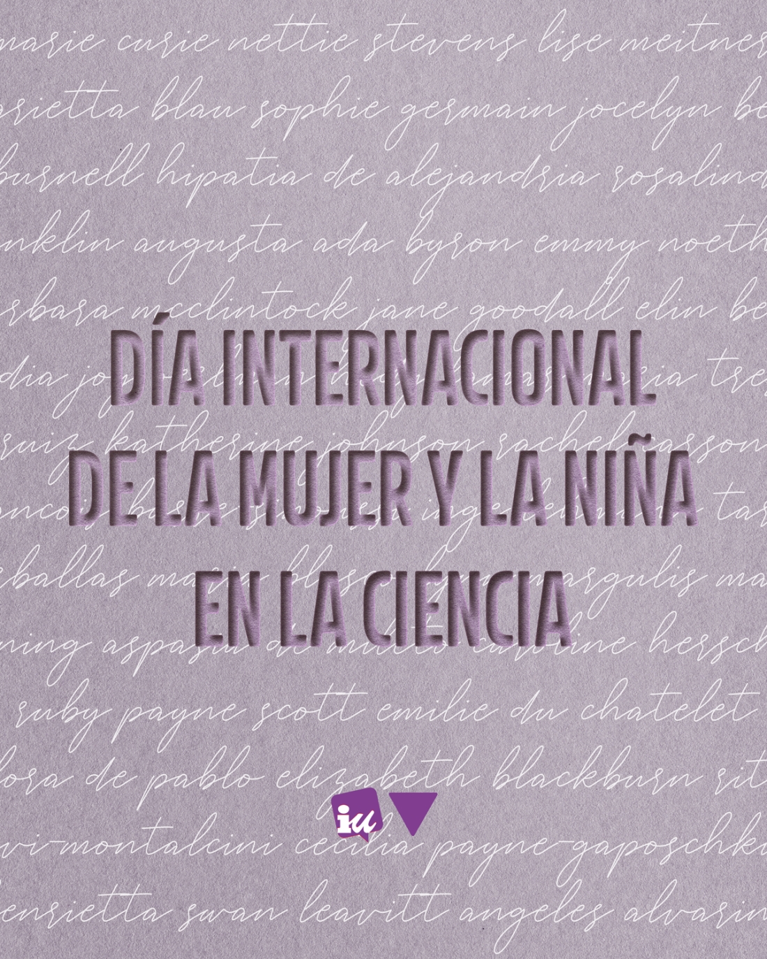 DÍA INTERNACIONAL DE LA MUJER Y LA NIÑA EN LA CIENCIA