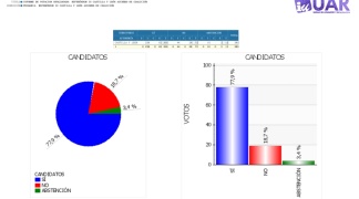 RESULTADO DEL REFERENDUM SOBRE ALIANZAS ELECTORALES